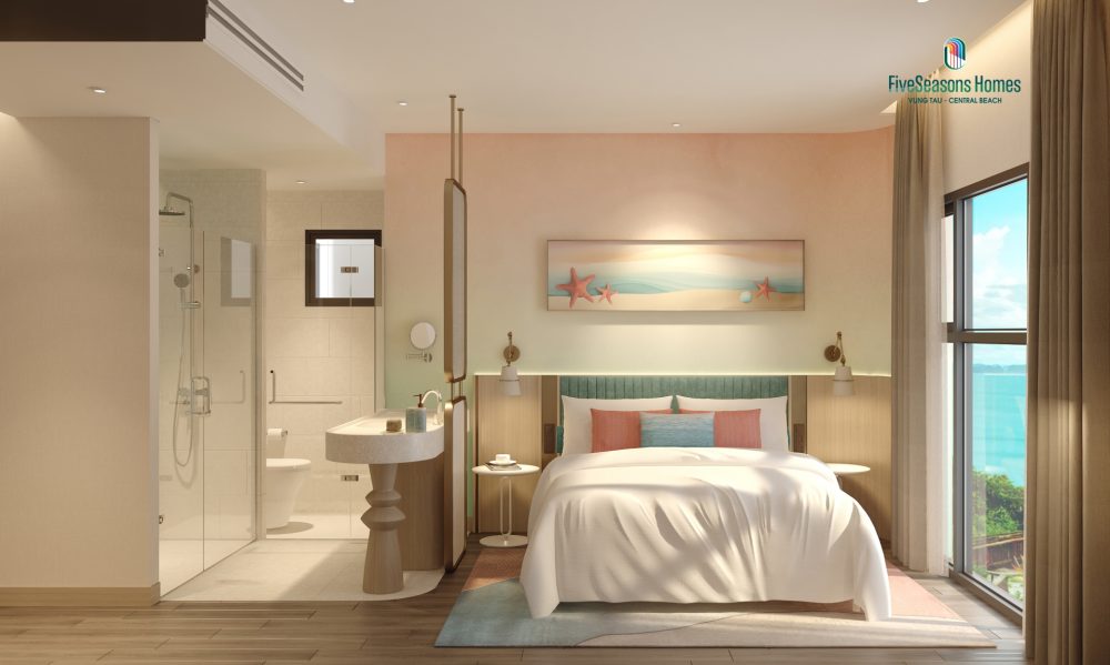 Nội thất căn hộ dự án FiveSeasons Homes - Vũng Tàu Central Beach