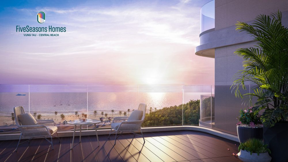 Phối cảnh Dự án FiveSeasons Homes - Vũng Tàu Central Beach