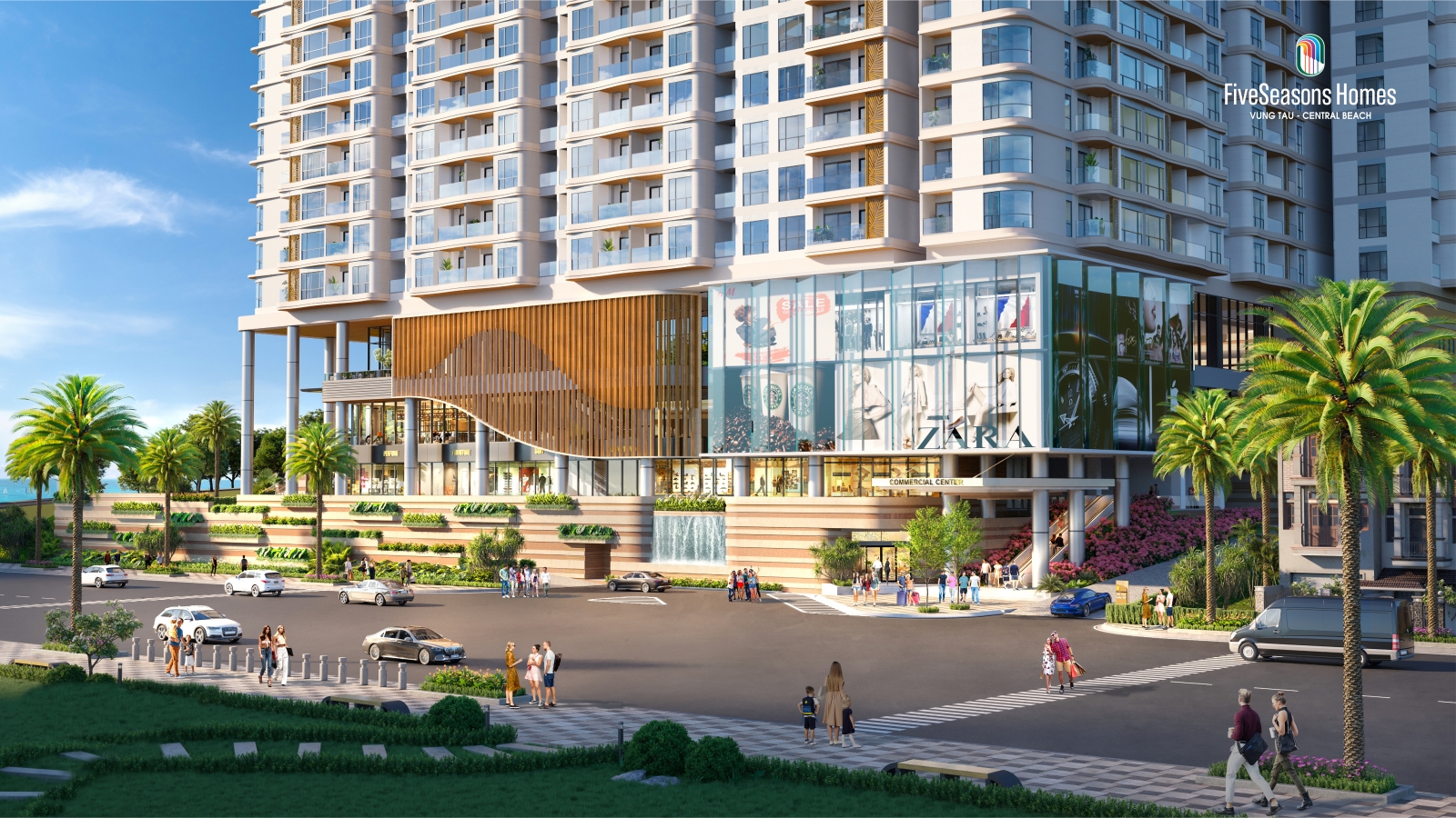 Tiện ích dự án FiveSeasons Homes - Vũng Tàu Central Beach