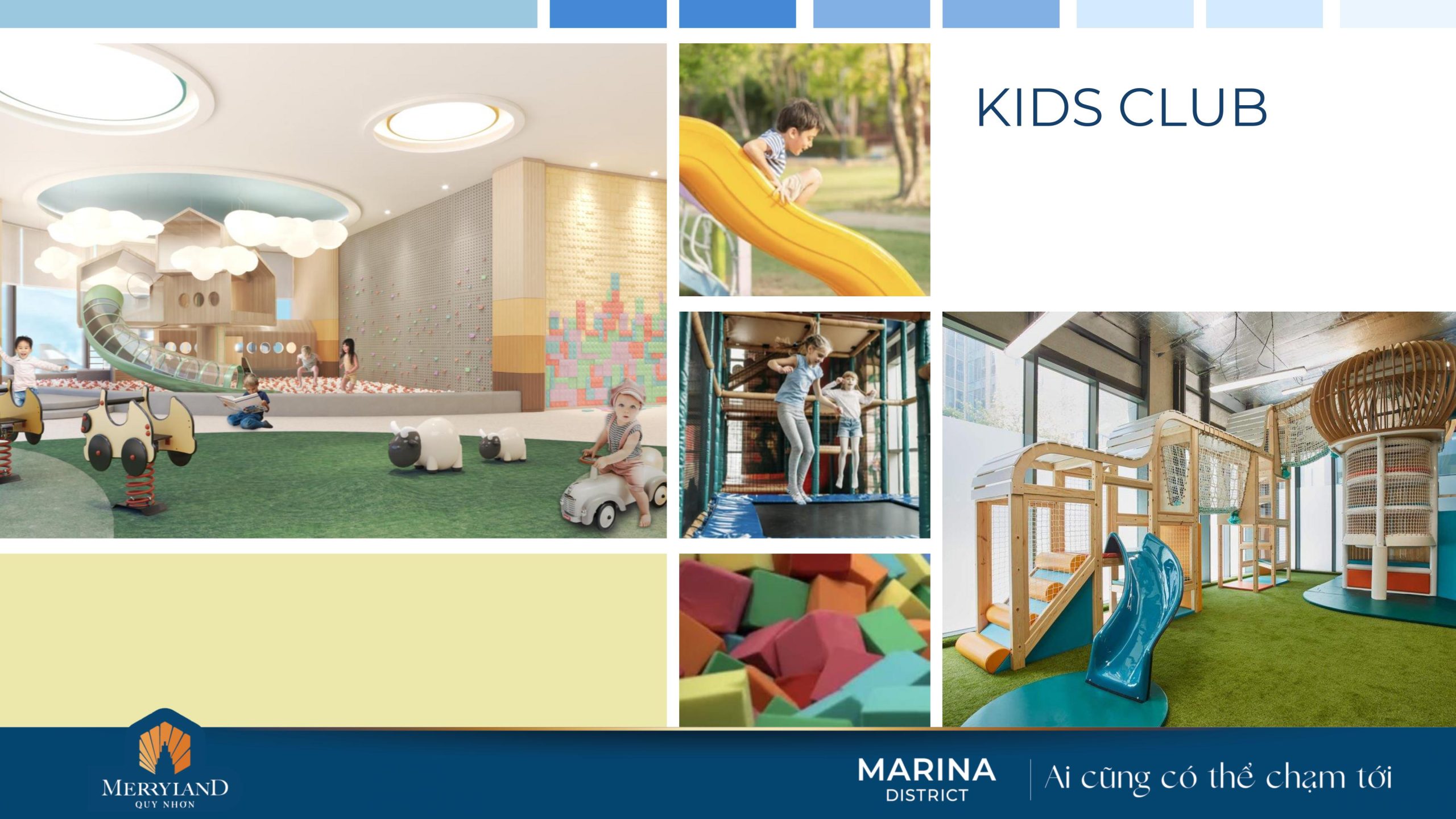 Tiện ích Kid Club Căn hộ MerryHome Quy Nhơn - Marina District